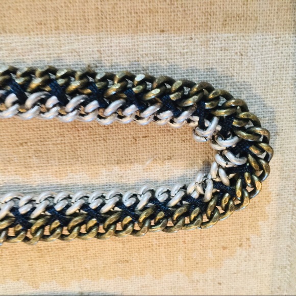 Stella & Dot | Retired La Coco Hematite+Rhinestone Cupchain Necklace - Picture 12 of 16